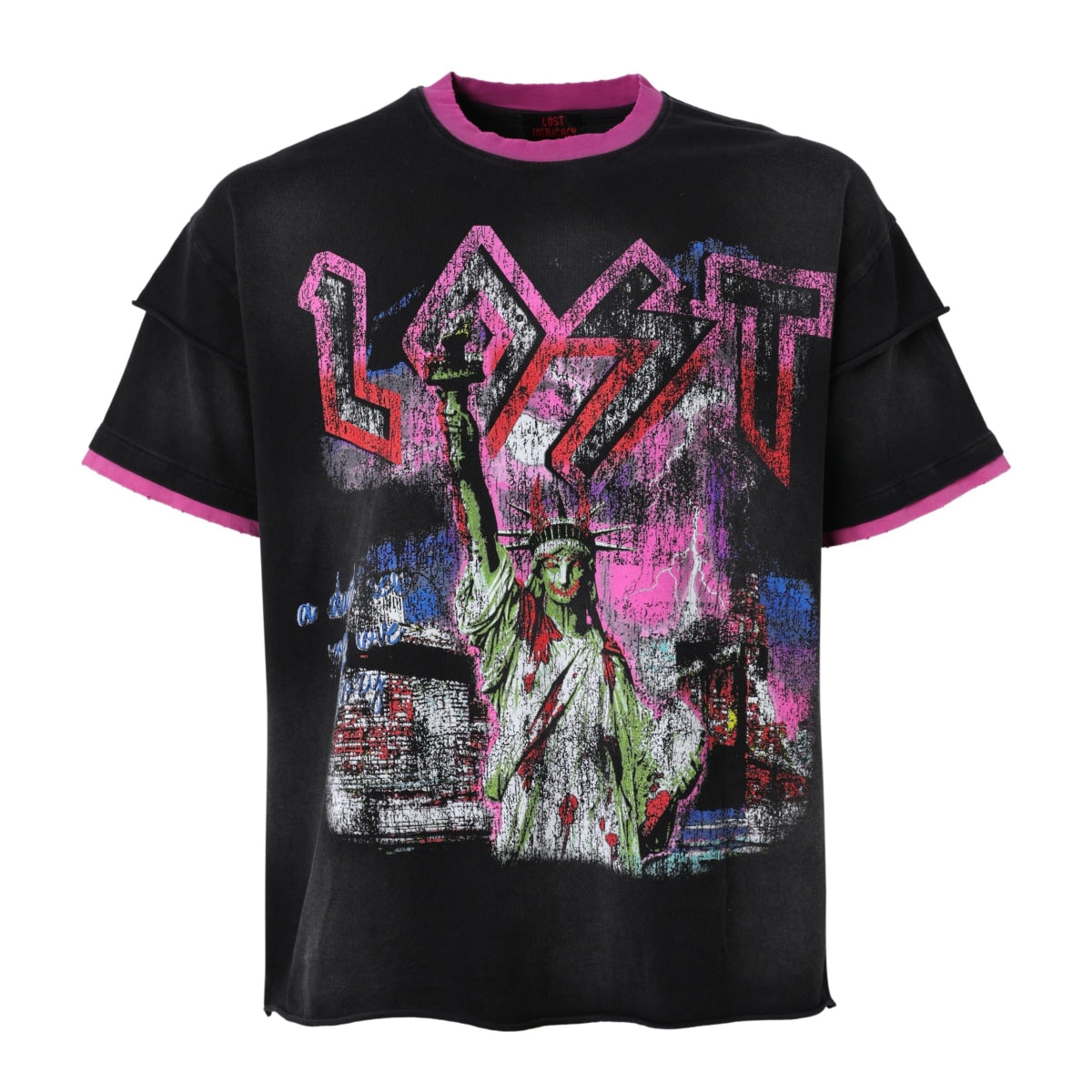 LOST INTRICACY Dark Torch T-Shirt Black