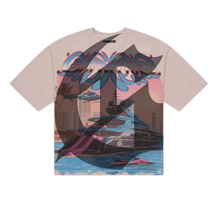 Godspeed Memento Vivere T-Shirt Stone Wash