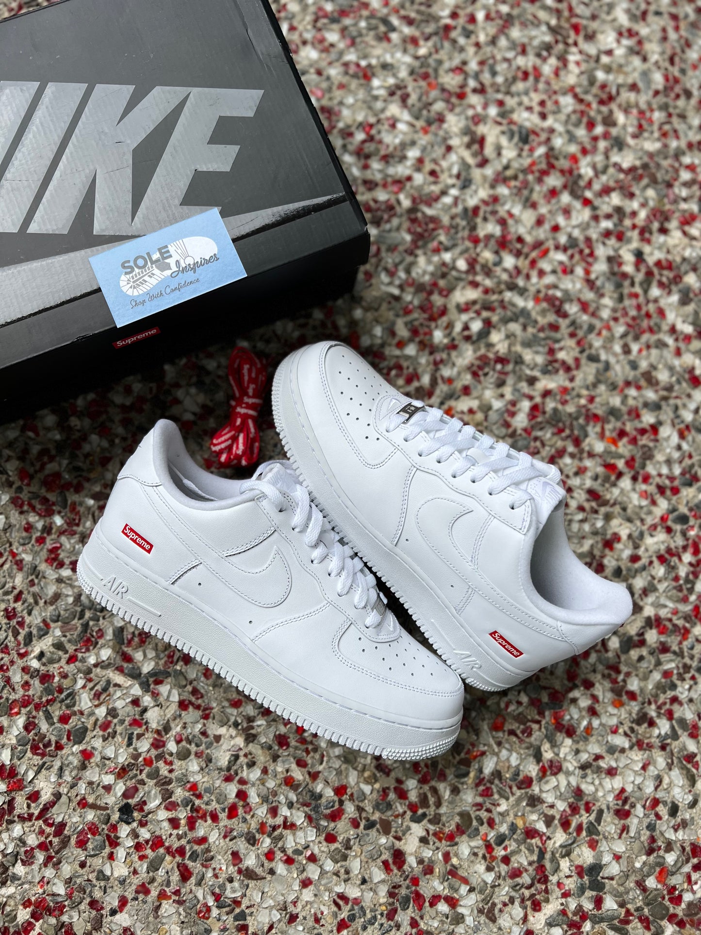 Nike Air Force 1 “Supreme” White