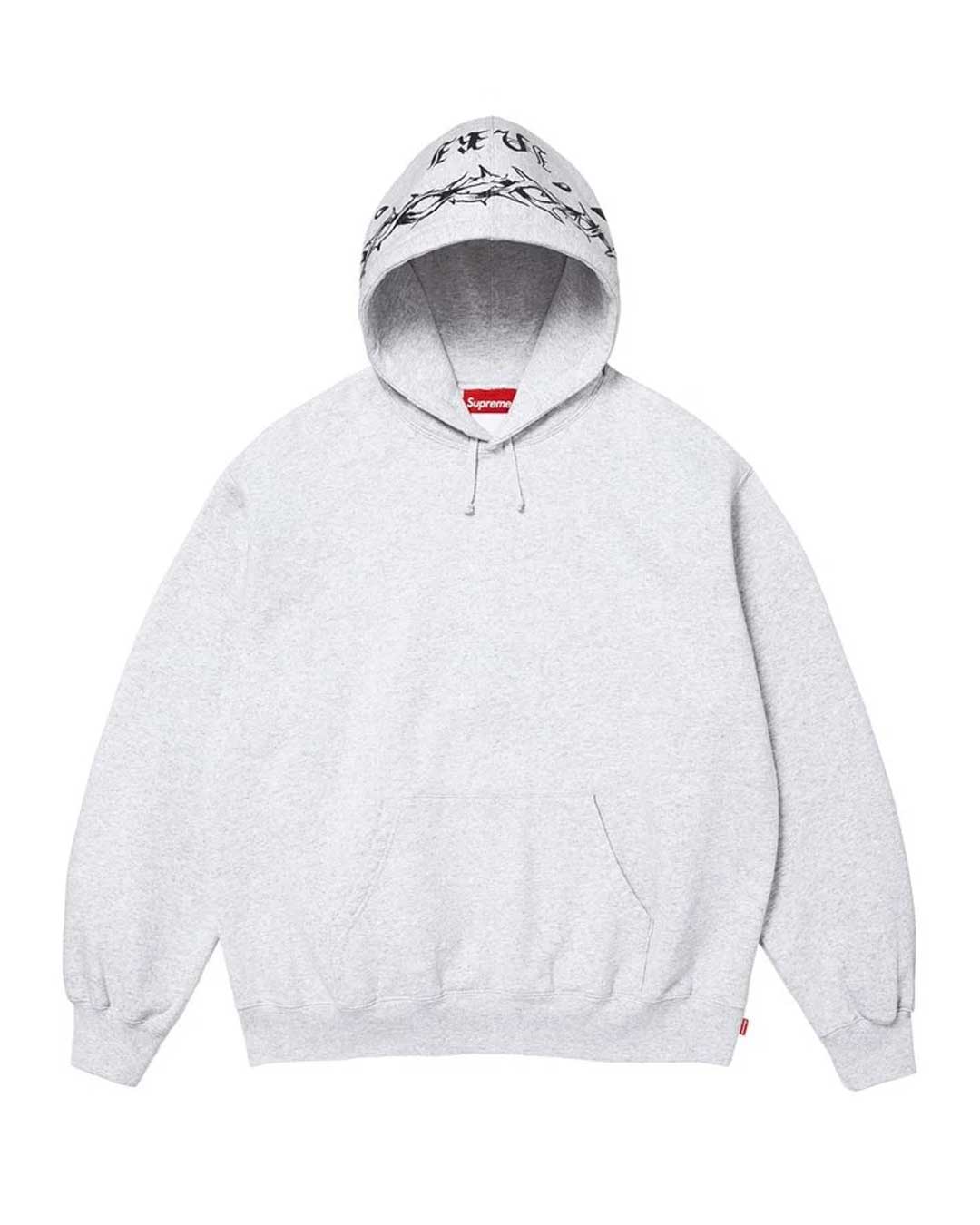 Supreme Forever Hooded Sweatshirt HeatherGrey