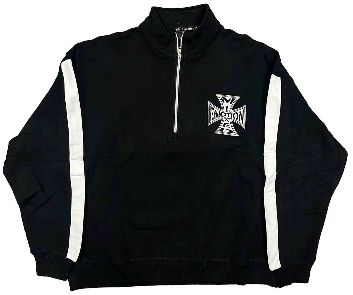 Mixed Emotion "Black Quarter Zip" Jacket