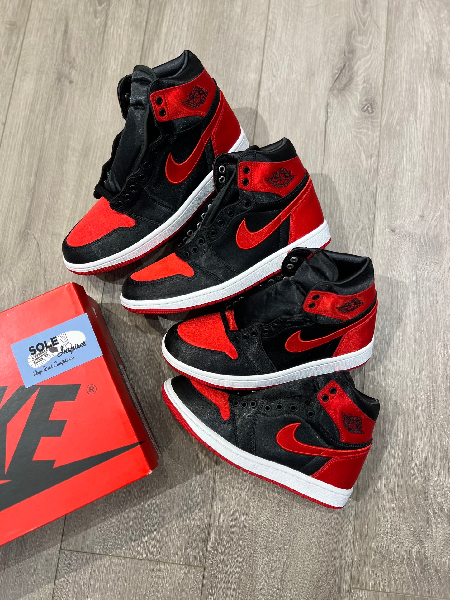 Air Jordan 1 “Satin Bred”
