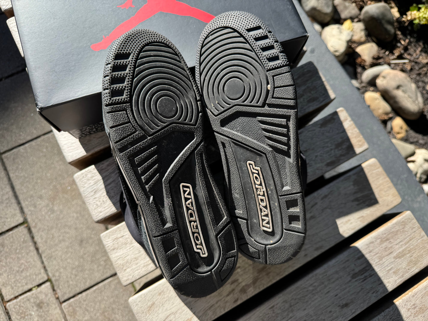 Jordan 3 Retro Black Cat (2025) (GS) *USED*