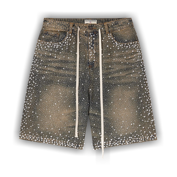 Vale Forever Rainstorm Mid Jorts Mid Wash