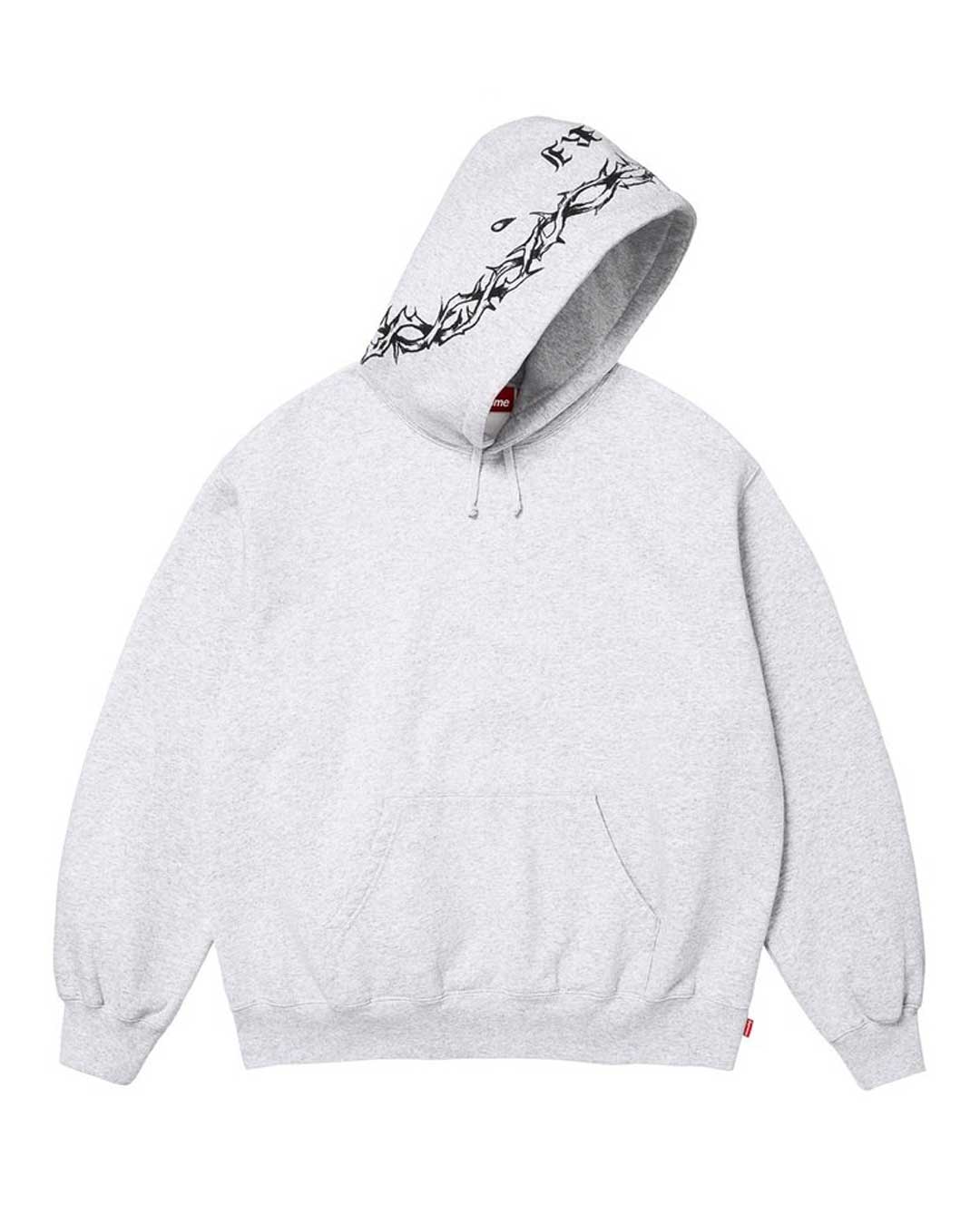 Supreme Forever Hooded Sweatshirt HeatherGrey