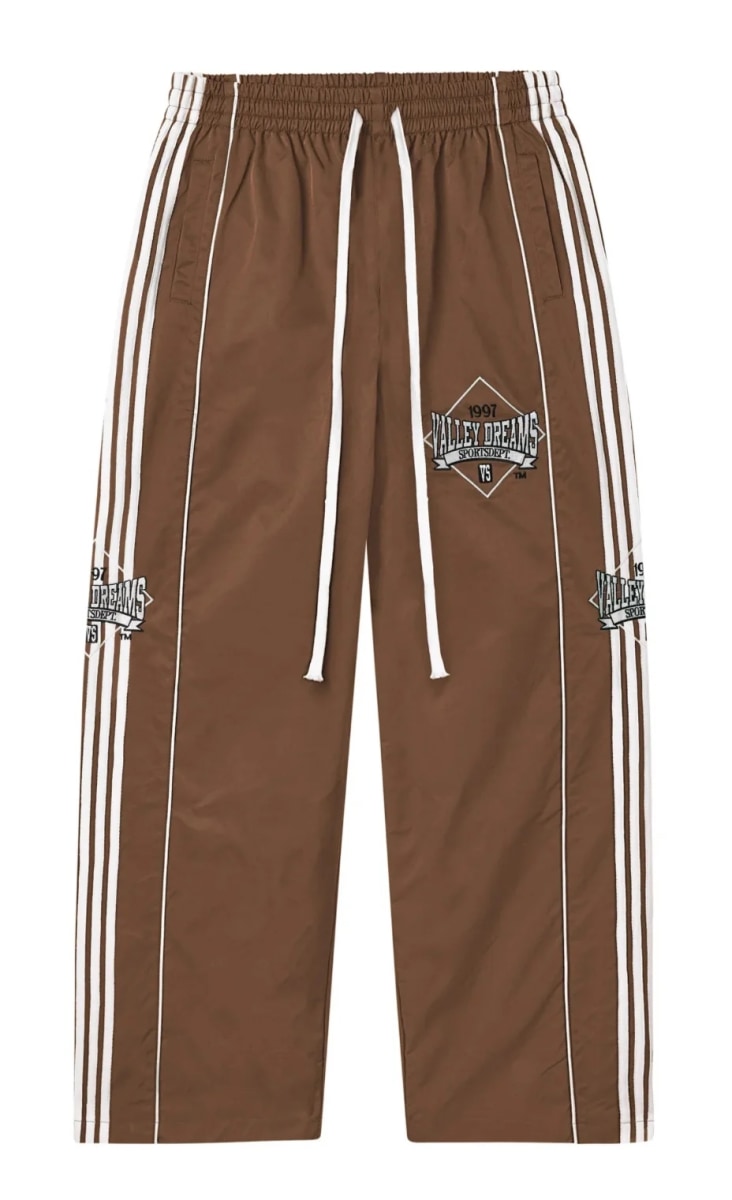 Vale Forever Stipe Track Pants Brown