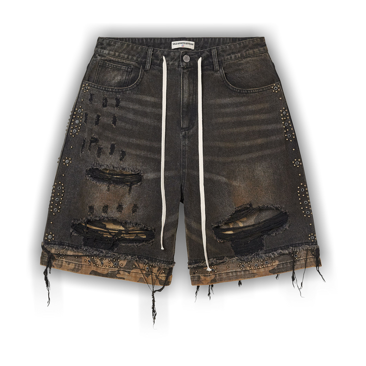 Vale Forever Black Double Jorts 'Dest/Black/Camo'