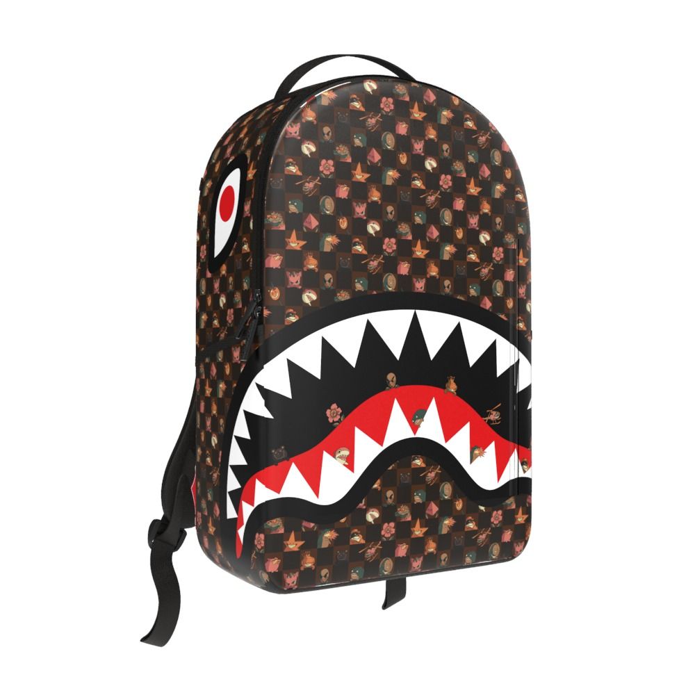 Sprayground Peeking Characters Remix Backpack