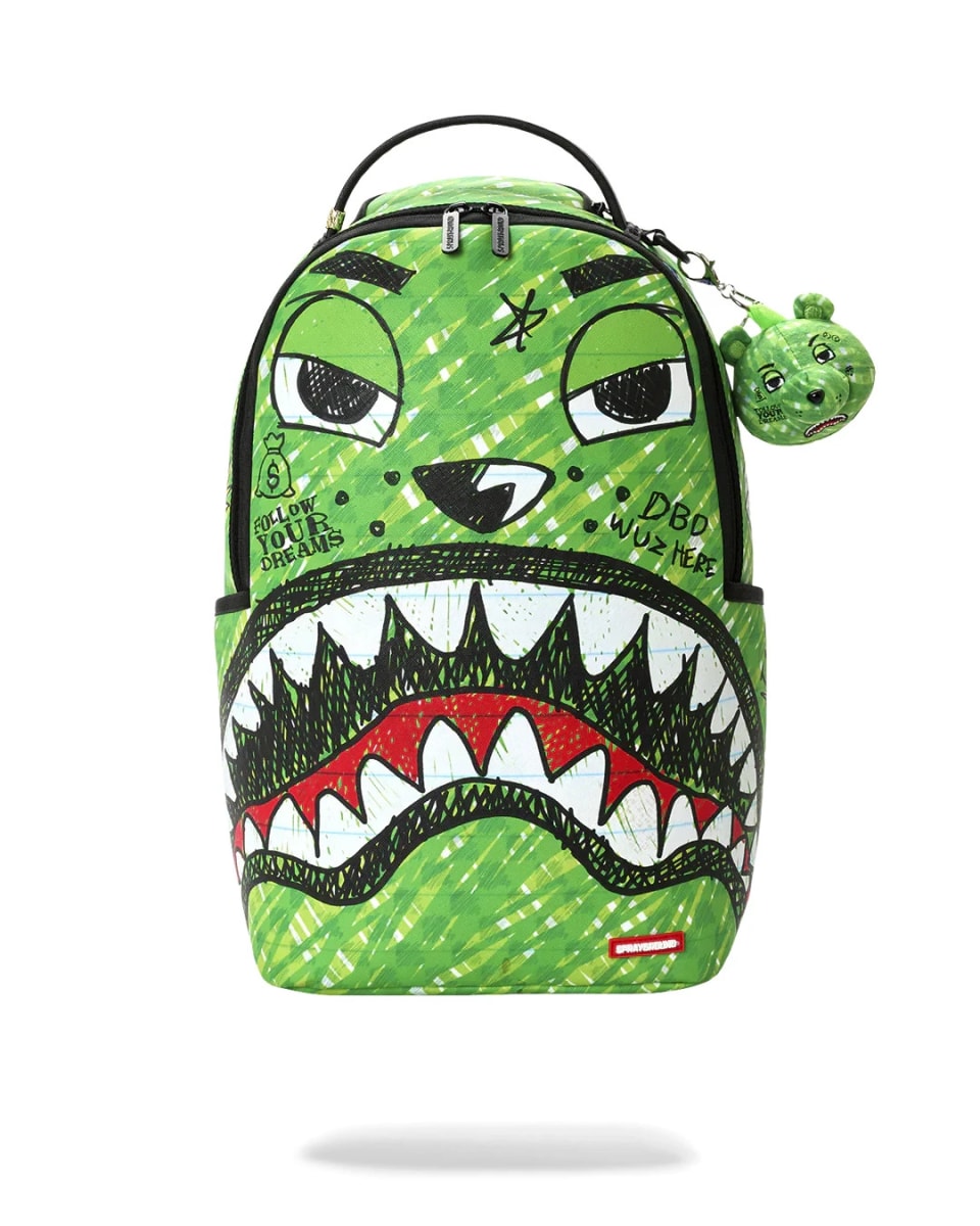 Sprayground MONEY BEAR DOODLE BACKPACK