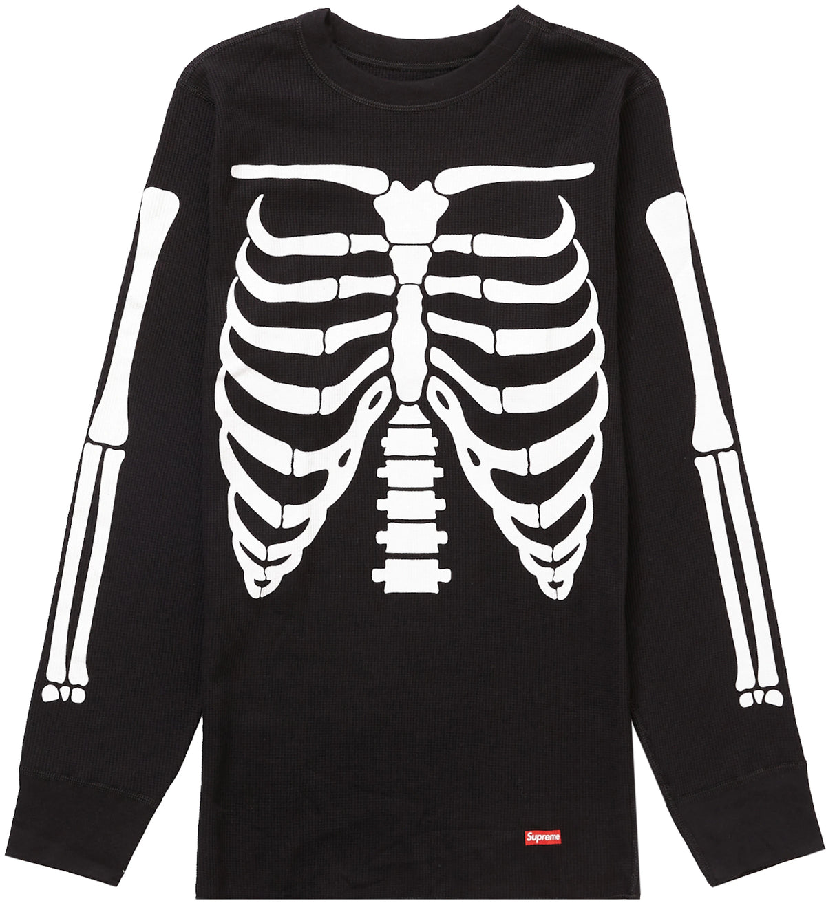 Supreme Hanes Bones Thermal Crew (1 Pack) Black
