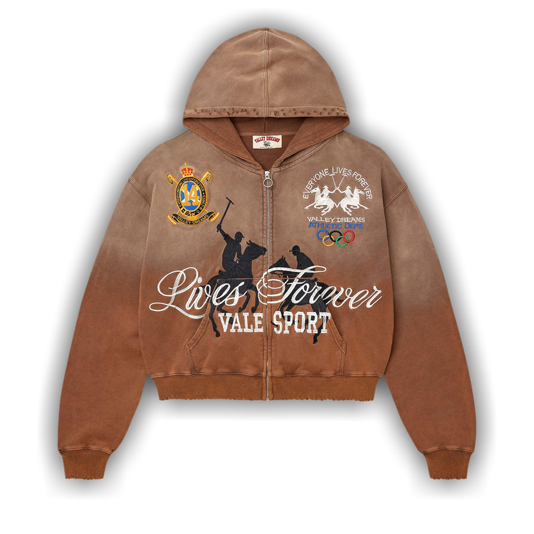 Vale Forever Vanderbilt Zip Up 'Brown'