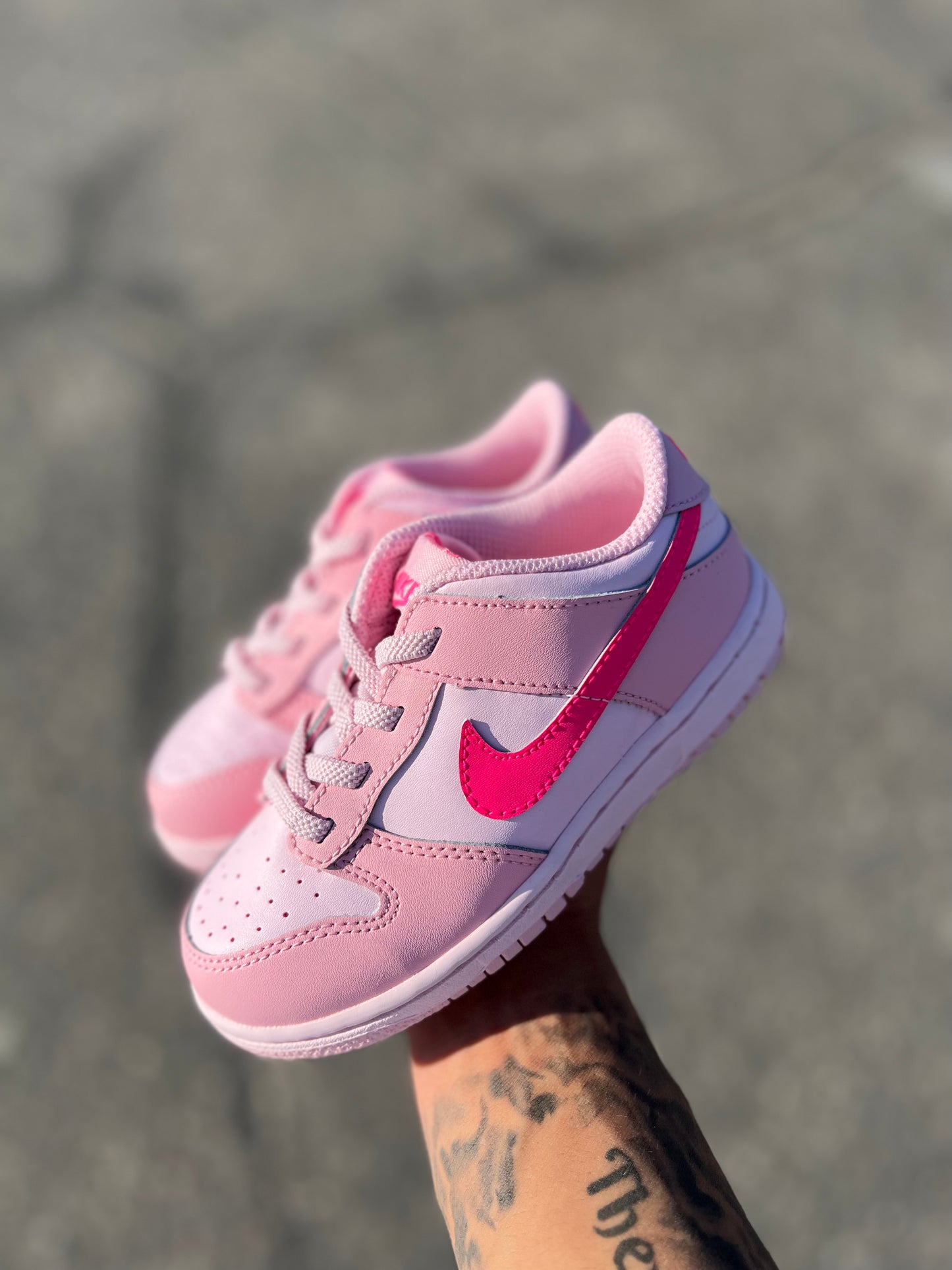 Nike Dunk Low Triple Pink (TD)