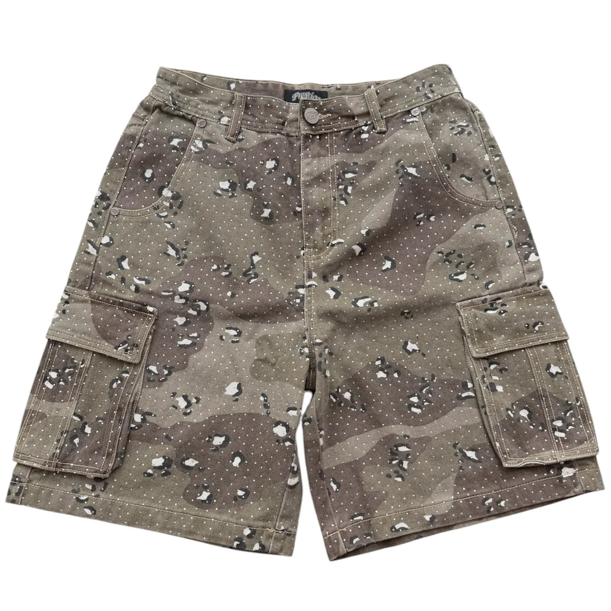Prestige 'Camo Rhinstone' Shorts