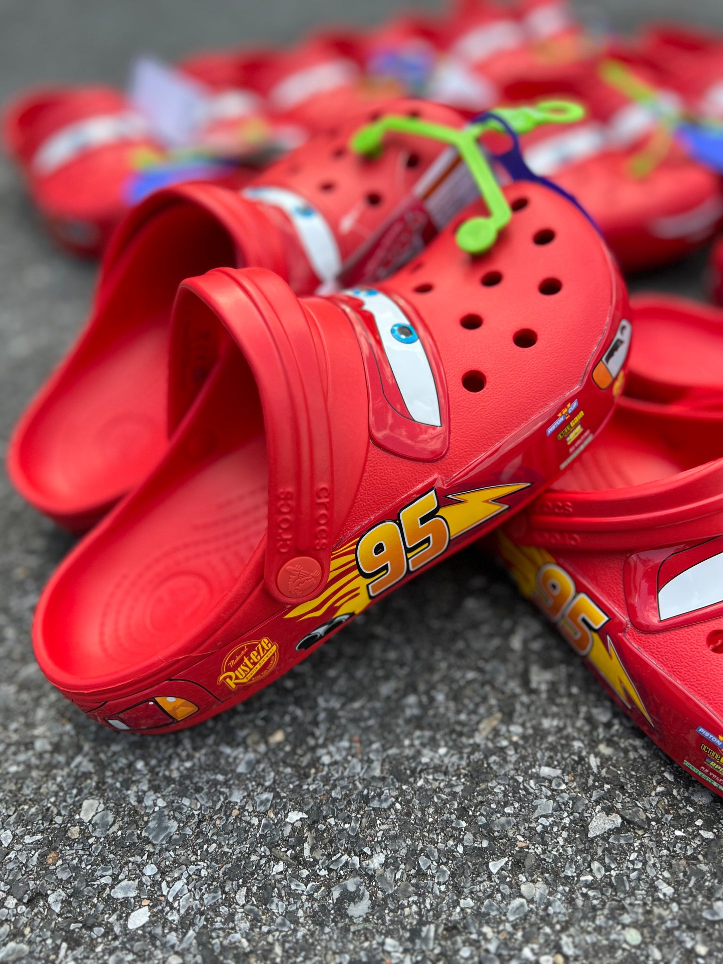 “Lightning McQueen” Crocs