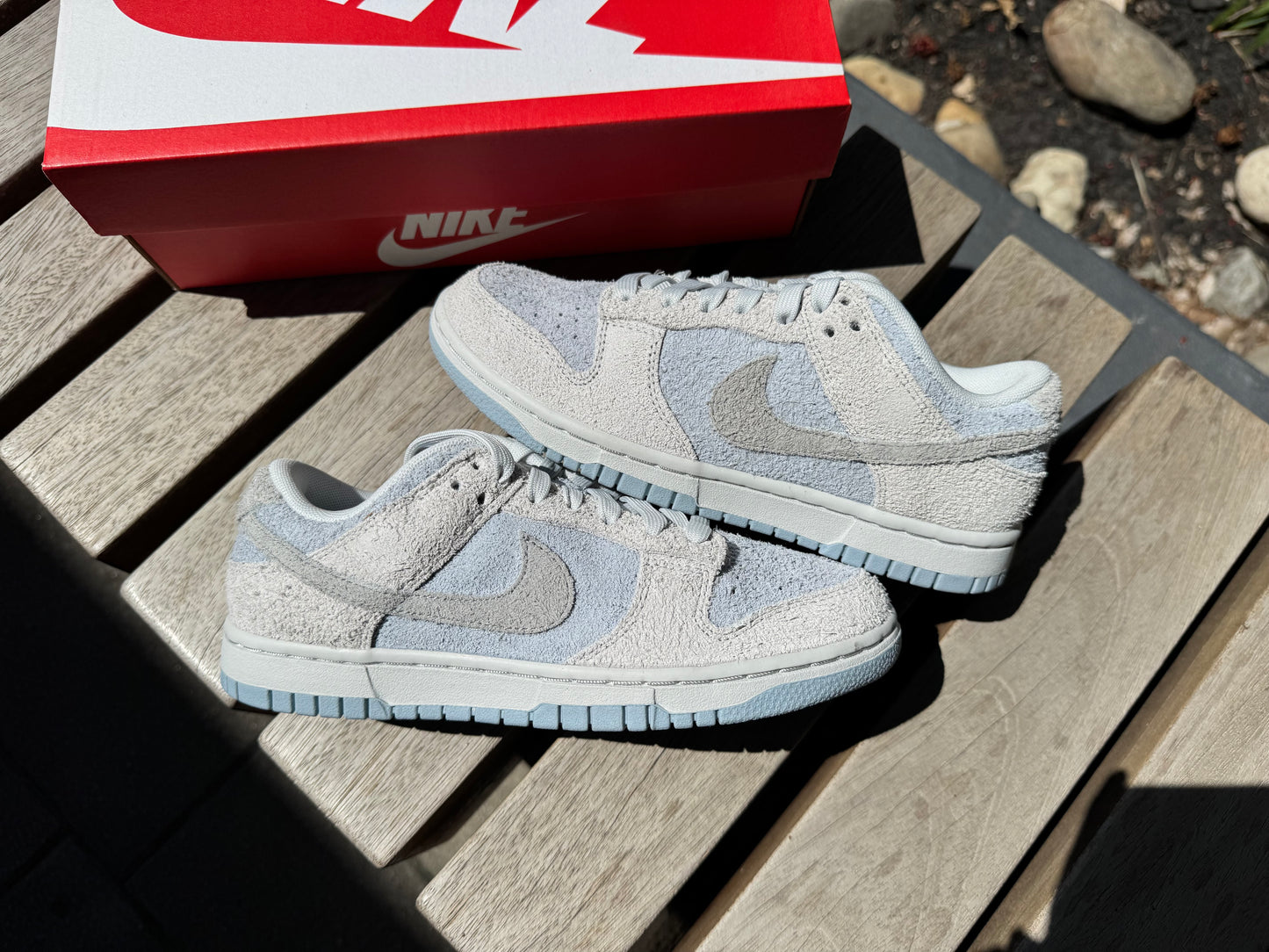 Nike Dunk Low Light Armory Blue Photon Dust (Women's) *USED*