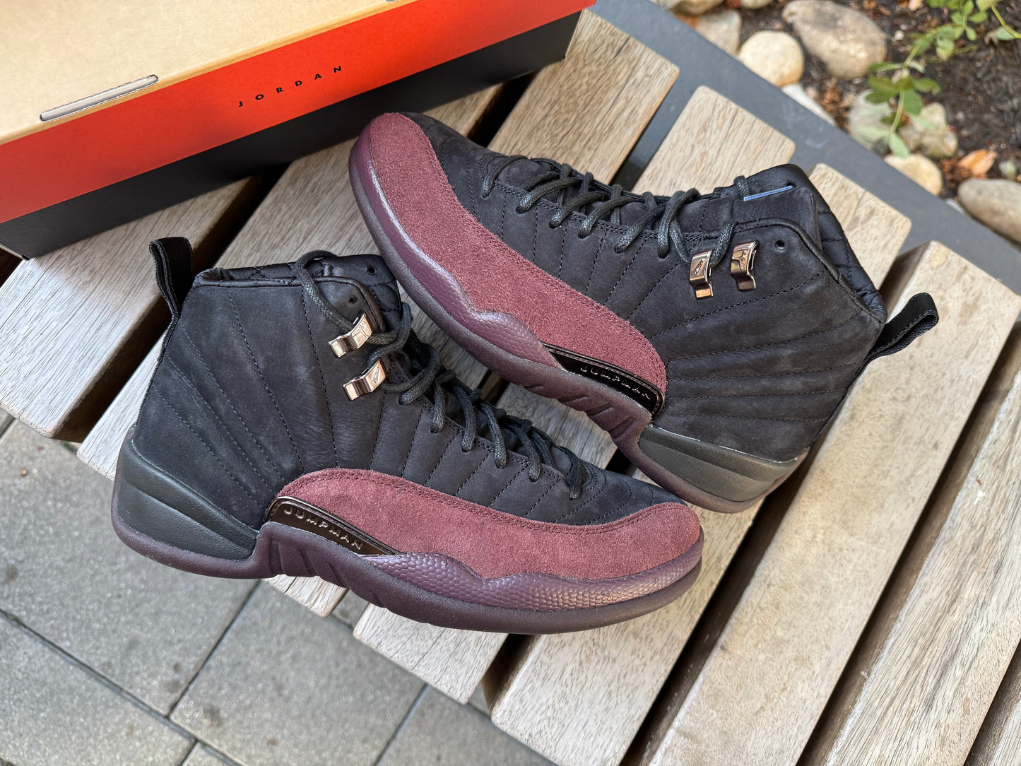 Jordan 12 Retro SP A Ma Maniére Black (Women's) *USED*