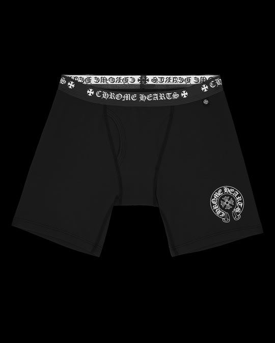 Chrome Hearts Boxer Brief Long Black/White