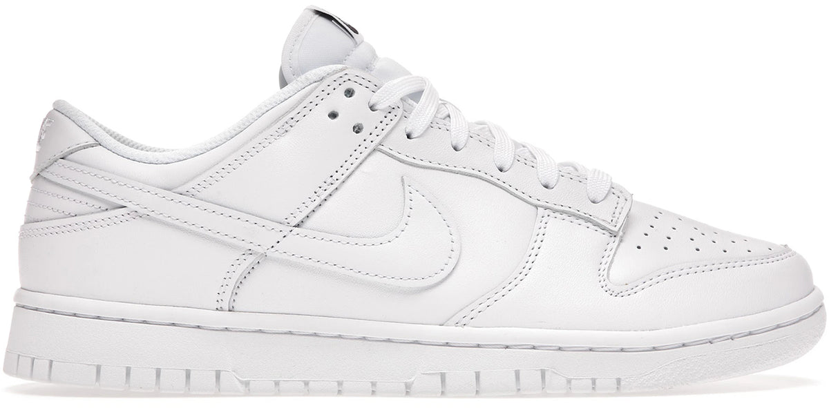 Nike Dunk Low Triple White (2021) (Women's)