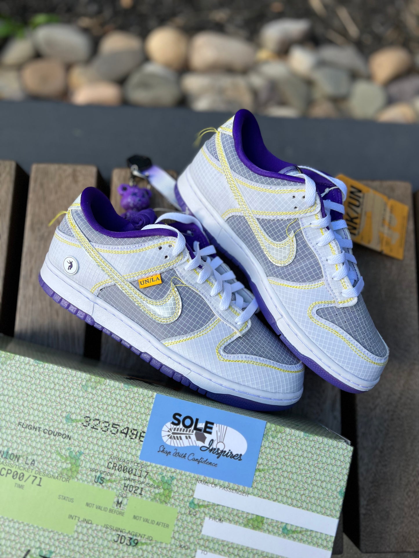 Nike Dunk Low “Union Passport Pack Court Purple”