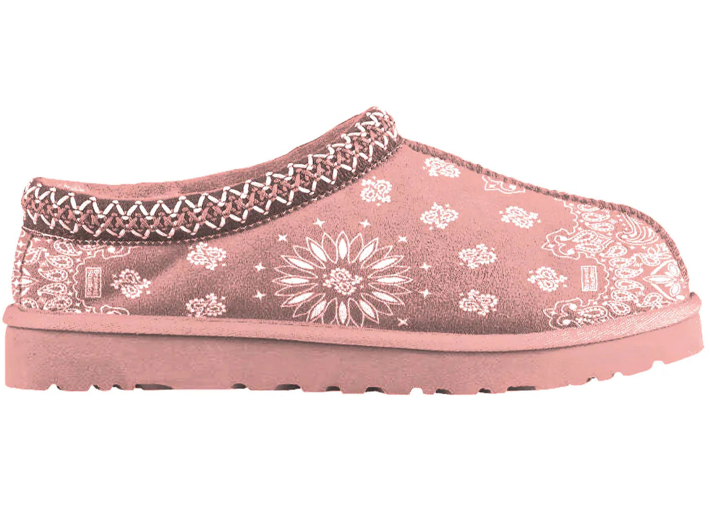 Bravest Studios Paisley Slippers Pink