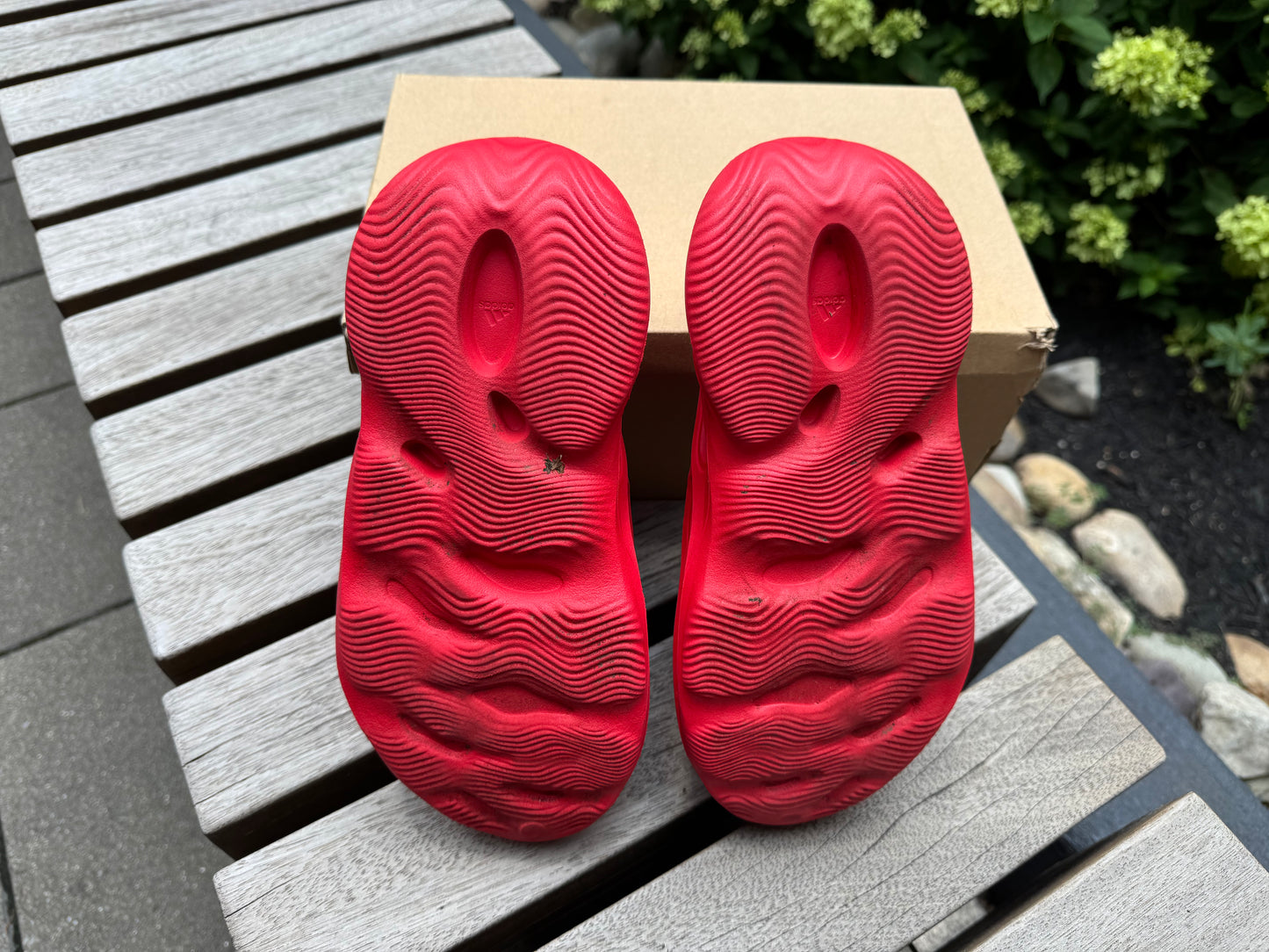 adidas Yeezy Foam RNNR Vermillion *USED*