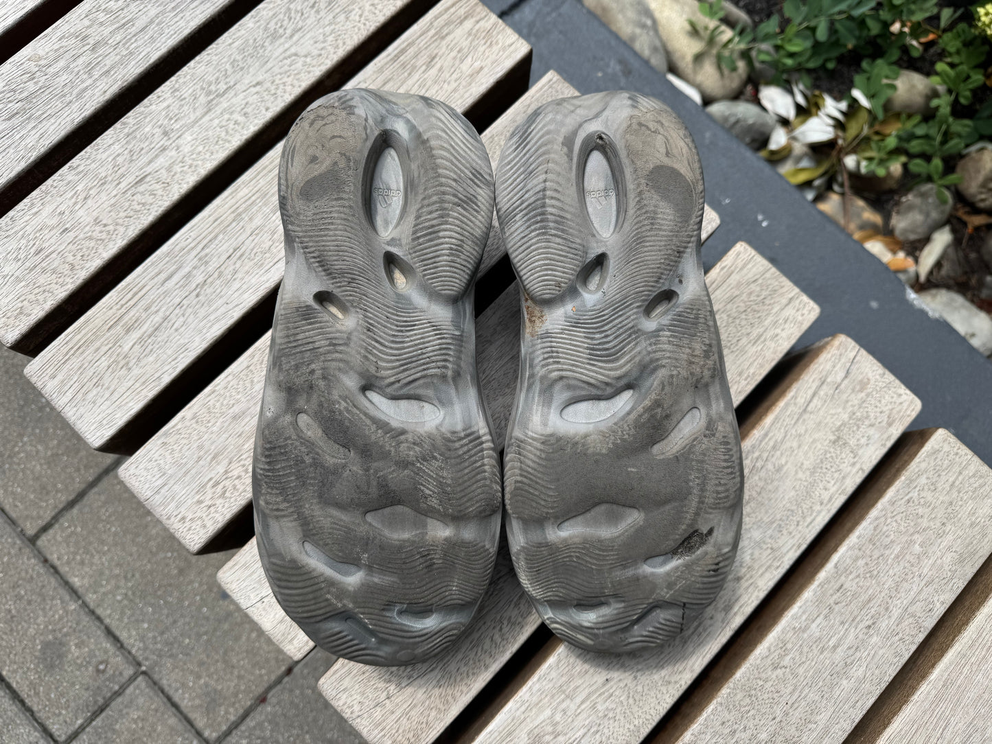 adidas Yeezy Foam RNR MX Granite *USED* (NO BOX)
