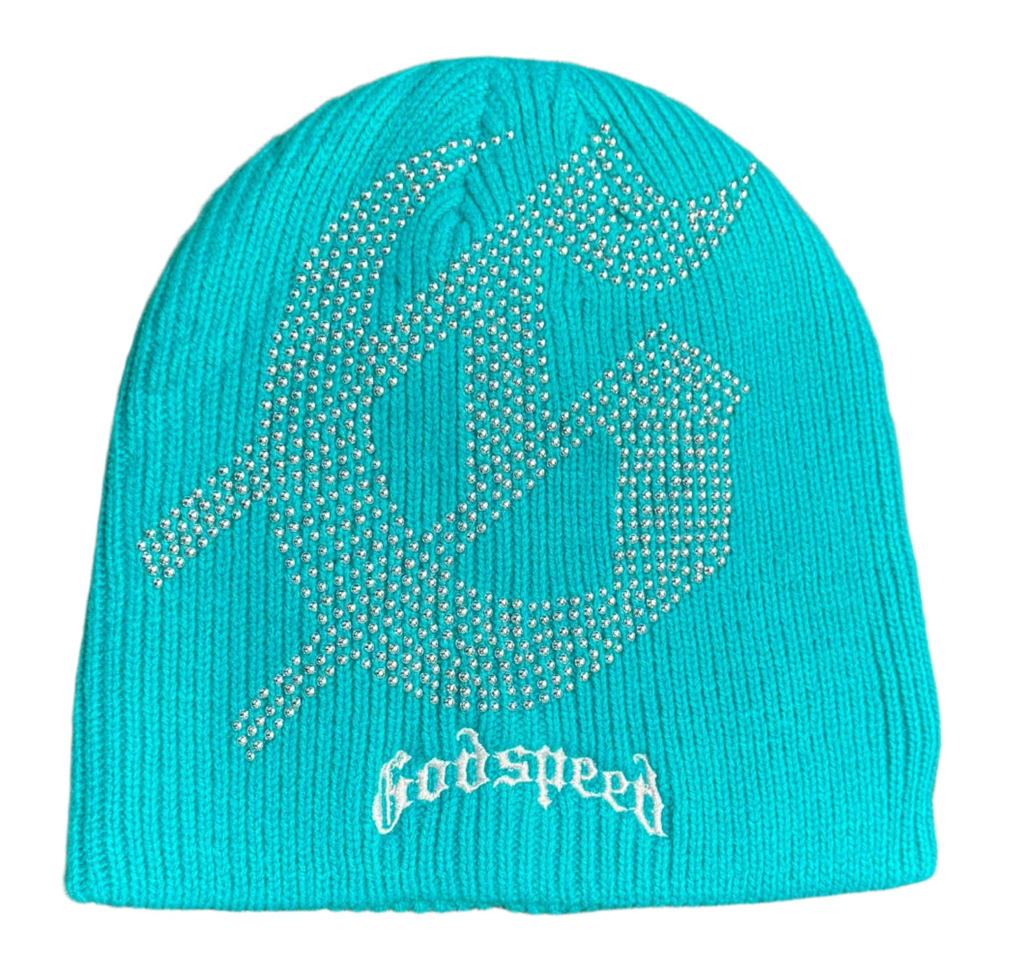 Godspeed STUDDED Beanie (TEAL)