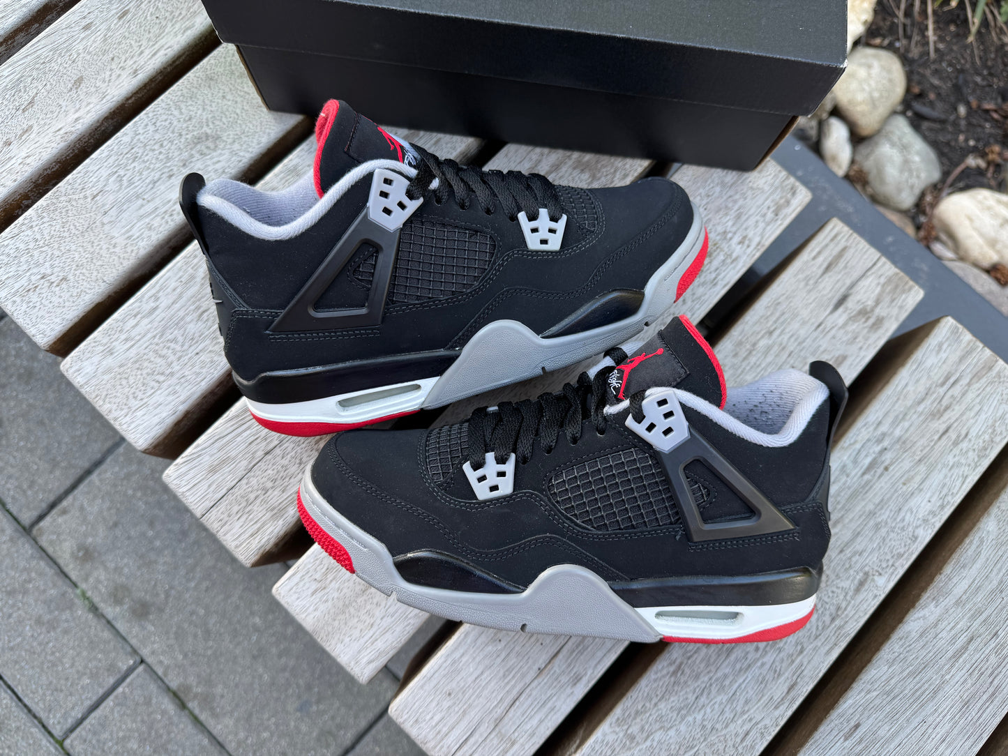 Jordan 4 Retro Bred (2019) (GS) *USED*
