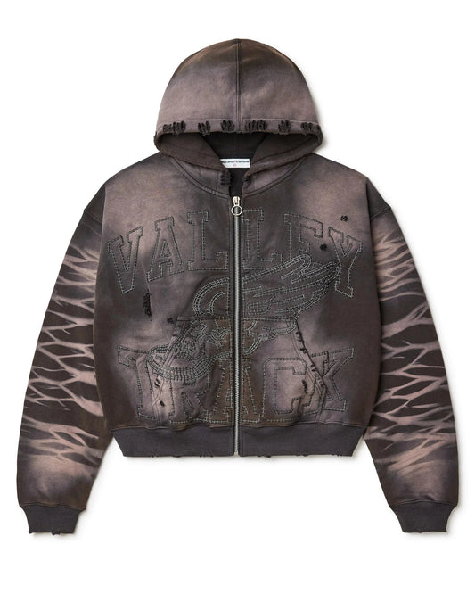 VALE STORM GARDEN ZIP UP HOODIE