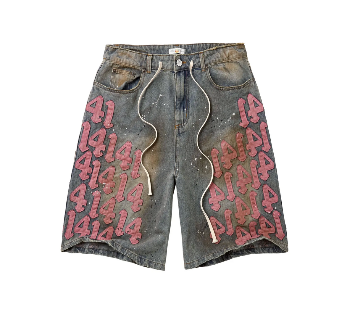 Vale Forever Pink Luxcky Charm Jorts 'Denim'