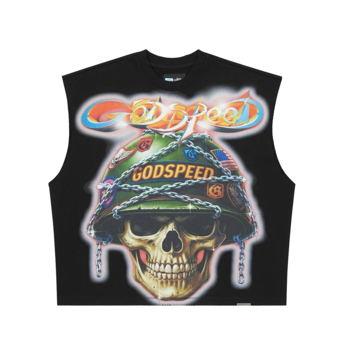 Godspeed Badges Of Honor Sleeveless Black