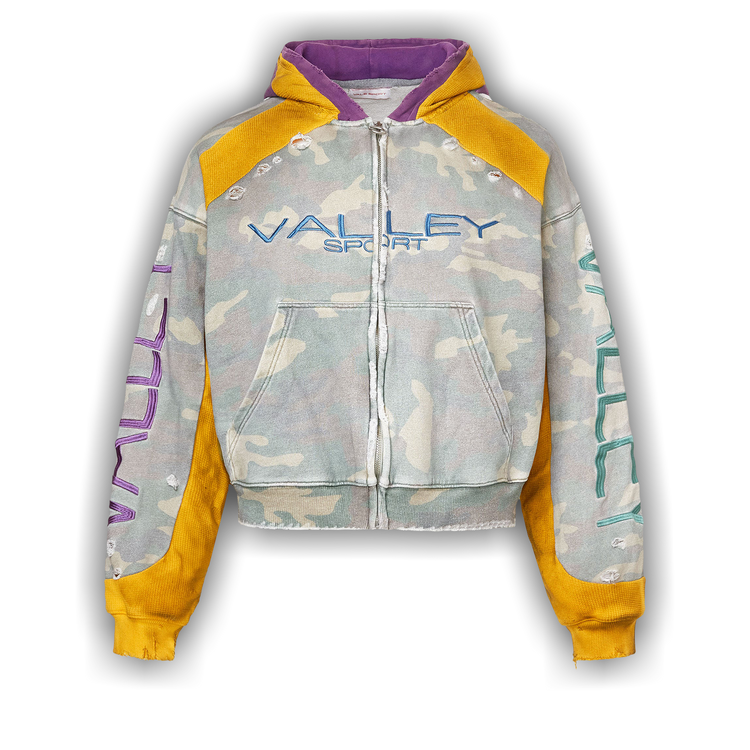 Vale Forever Boiler Room Zip Up 'Green'