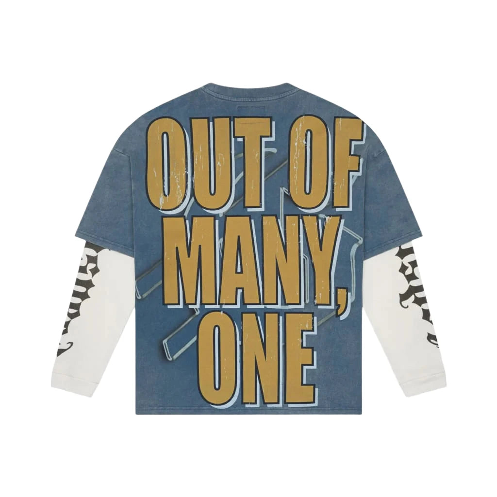Godspeed Chosen One Layered T-Shirt (Blue wash)