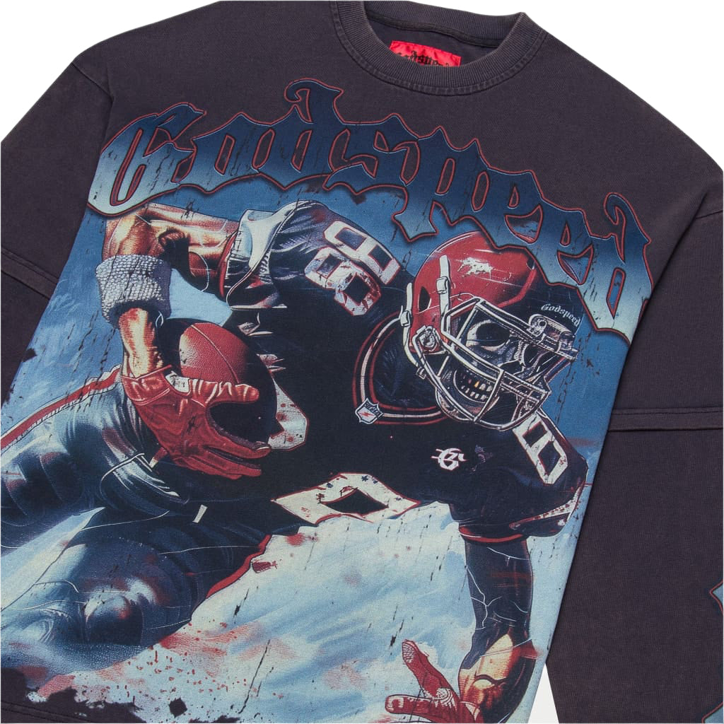 Godspeed Endzone Dual Layered T-Shirt (Navy Wash)