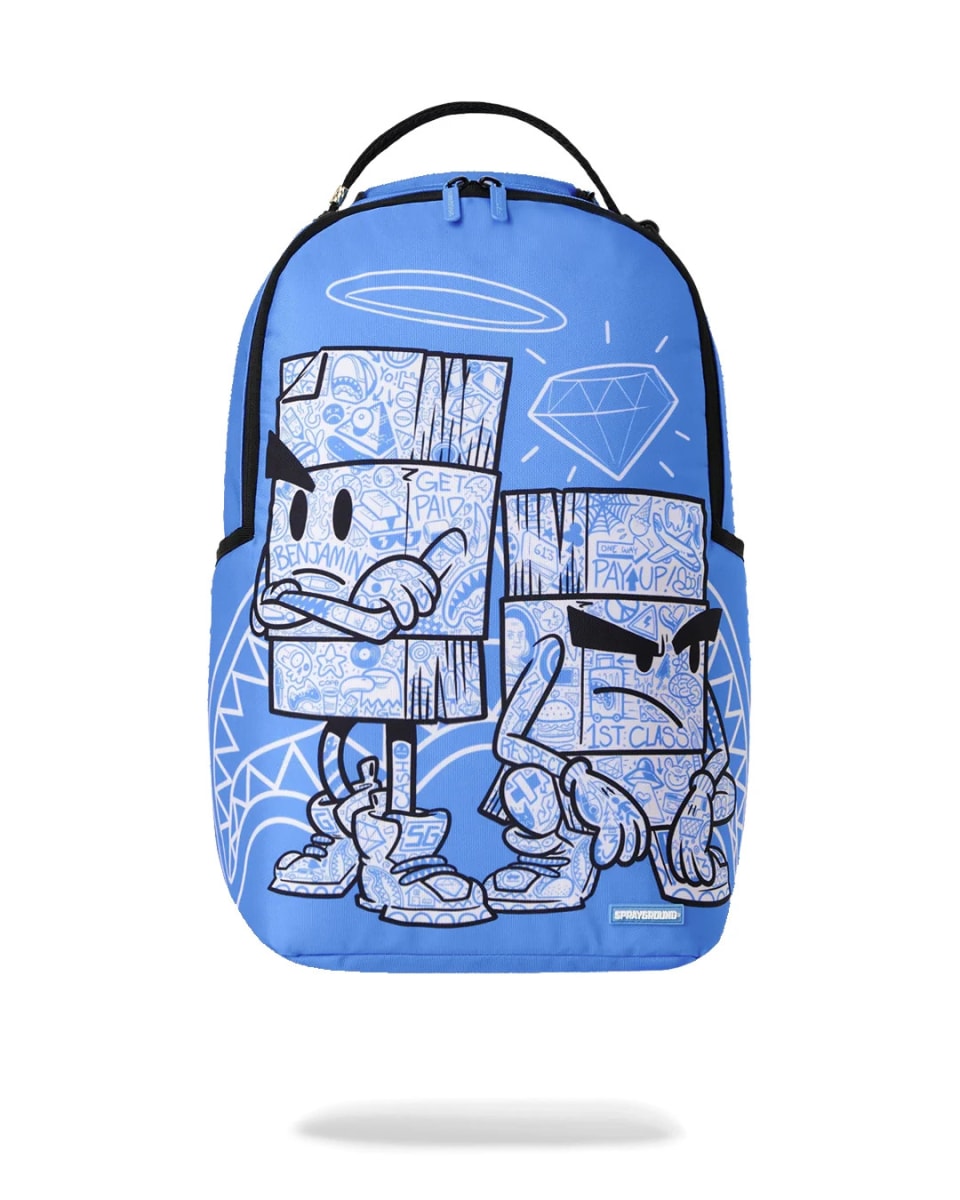 Sprayground MONEY BOYS COLOR BLOCK DOODLE BACKPACK