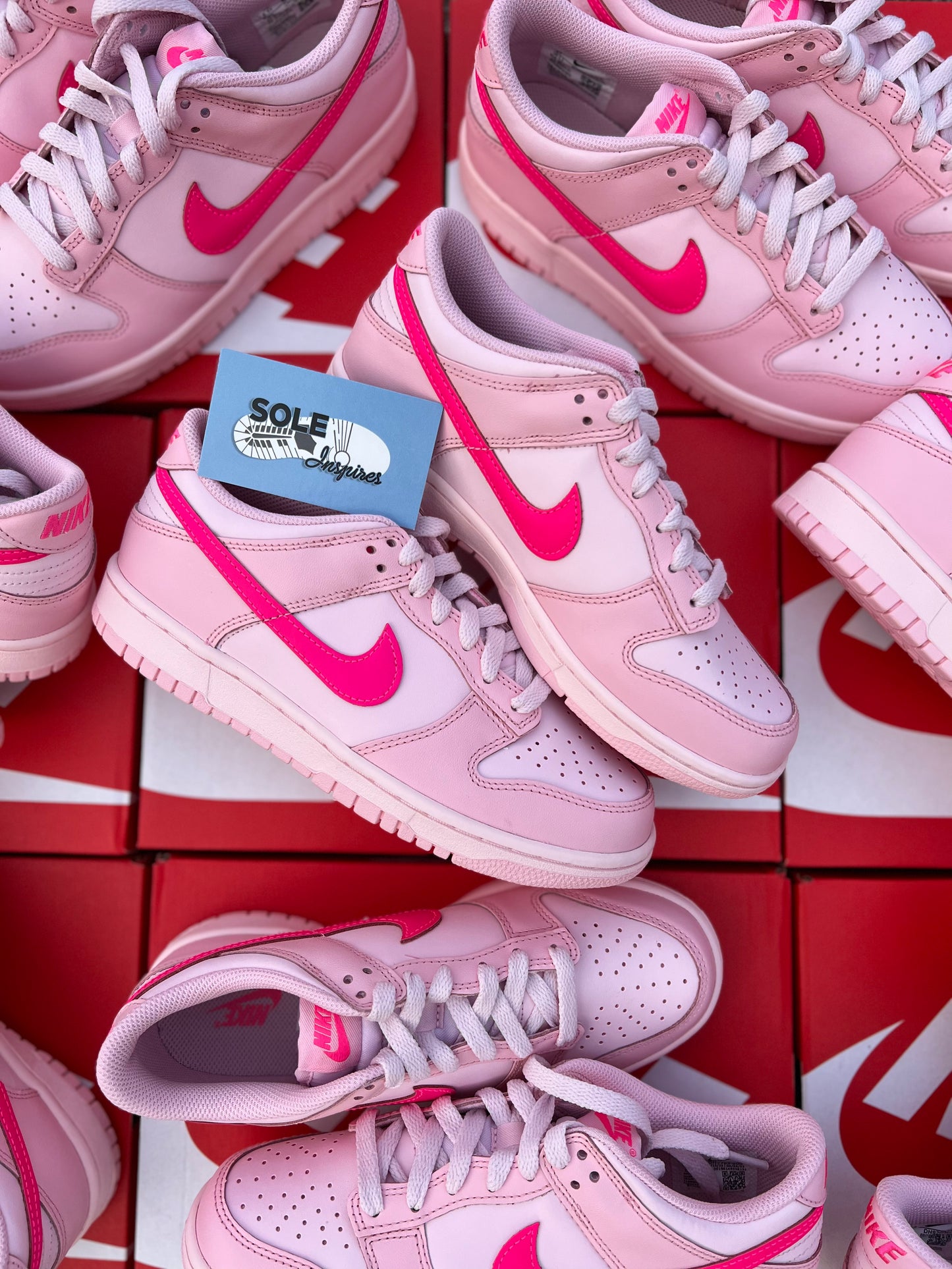 Nike Dunk Low “Triple Pink” (GS)