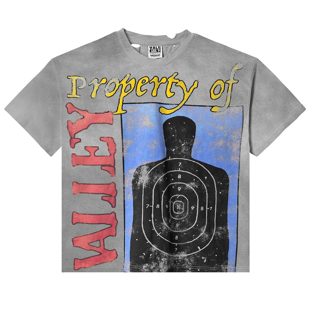 Vale Forever CHARCOAL TARGET PRACTICE TEE