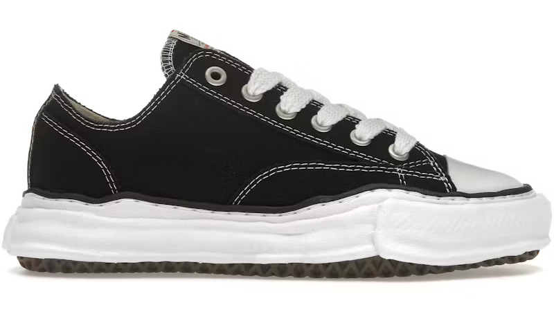 Maison Mihara Yasuhiro Peterson OG Sole Canvas Low Black