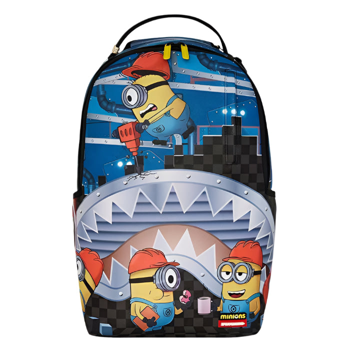 MINION AND SPRAYGROUND SIGN DLSXV BACKPACK