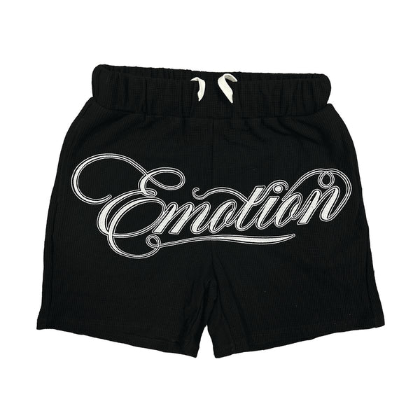 Mixed Emotion Black Signature Shorts