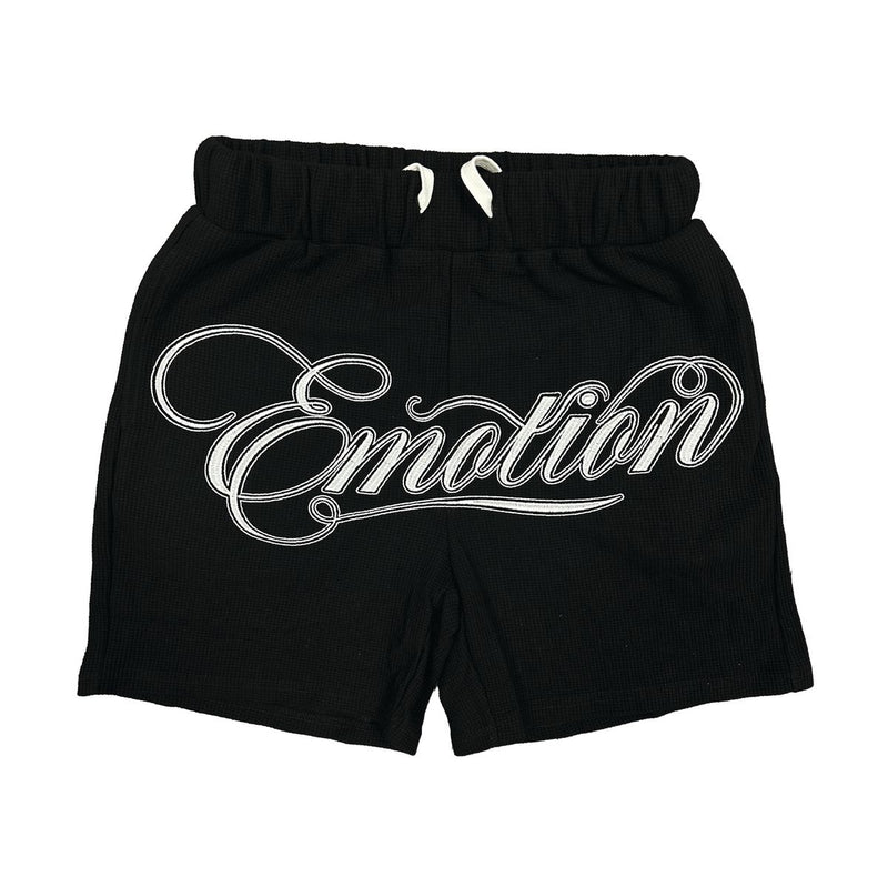 Mixed Emotion Black Signature Shorts