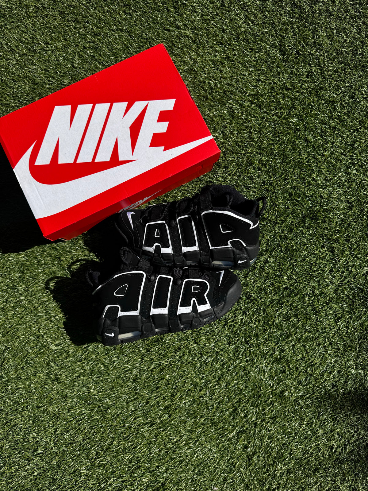 Nike Air More Uptempo 96 Black White (2023/2026)