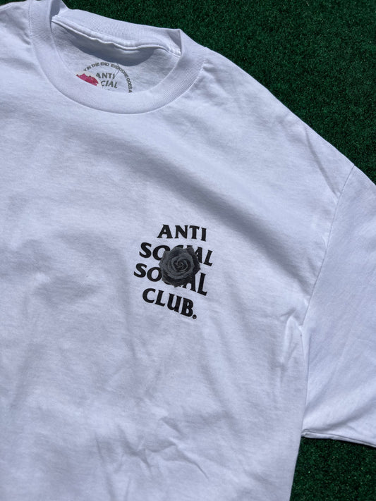 Anti Social Club “White Bat Emoji” Tee