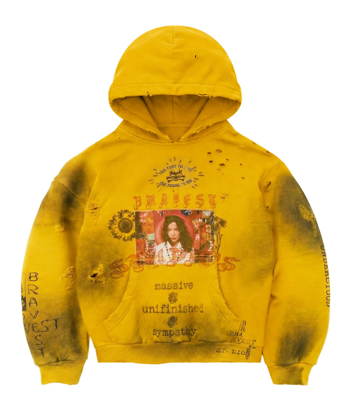 Bravest Studios Heirloom Hoodie 'Yellow'