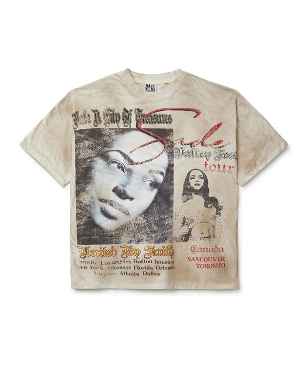 Vale Forever VALLEY TOUR CREAM TEE
