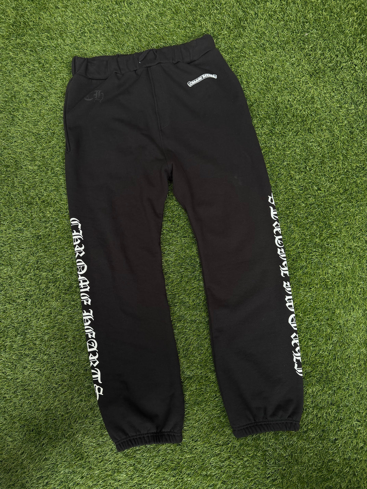 Chrome Hearts Logo Sweatpants Black