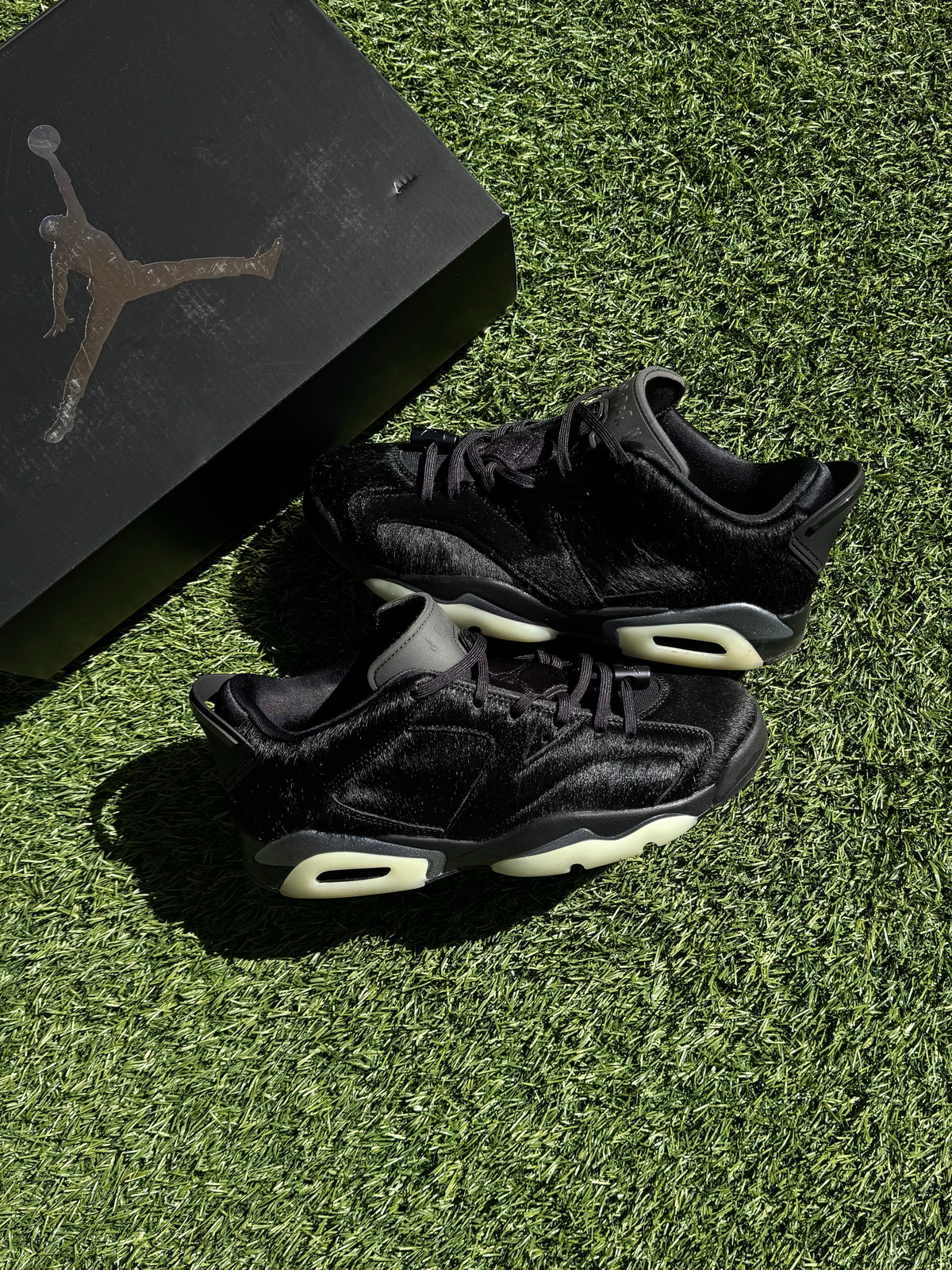 Jordan 6 Retro Low Blackout (Women's)