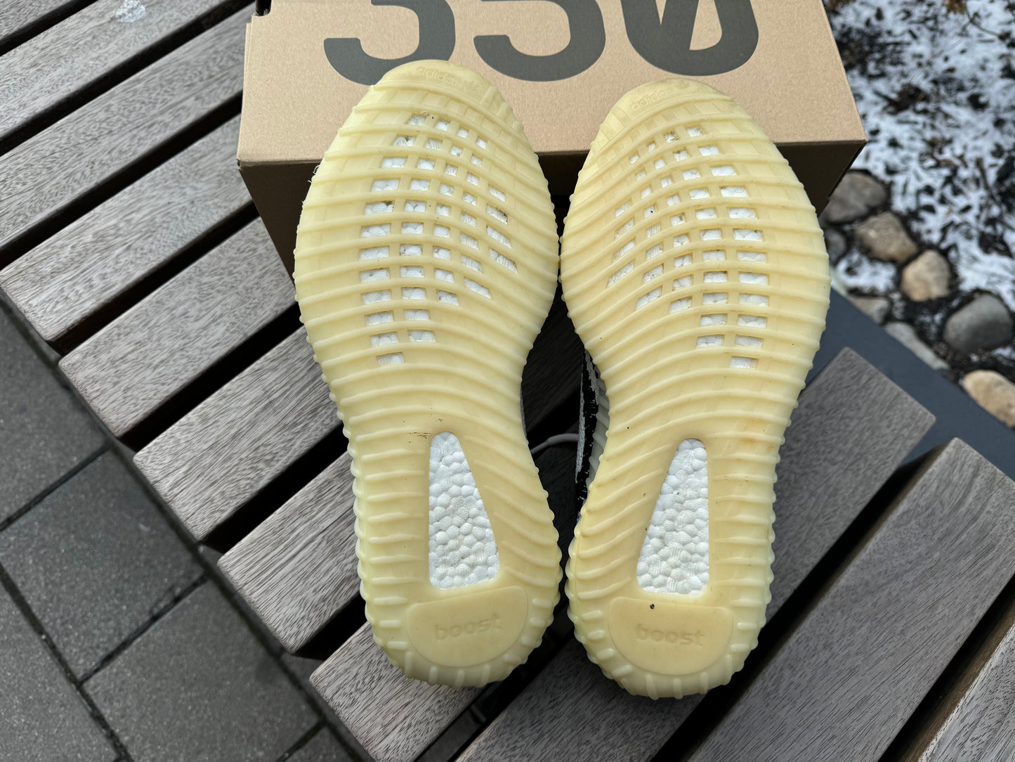 adidas Yeezy Boost 350 V2 Zebra *USED* *REPLACEMENT BOX*