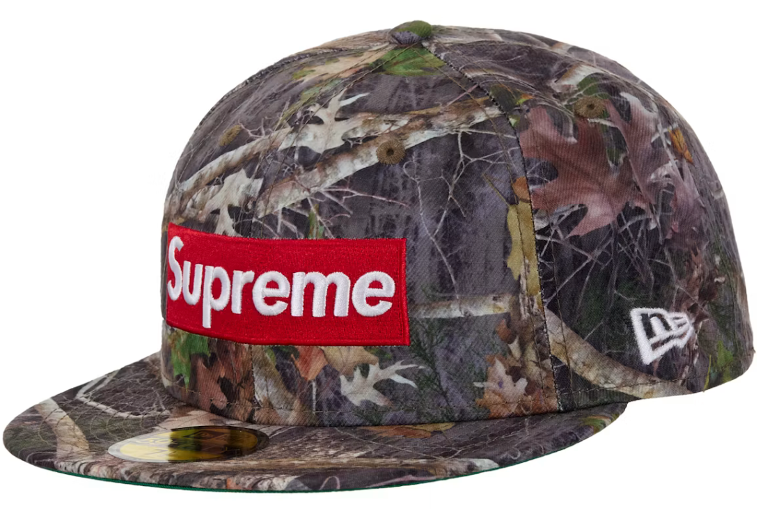 Supreme FDNY Box Logo New Era 59Fifty Fitted Cap 'TrueTimber Kanati Camo'