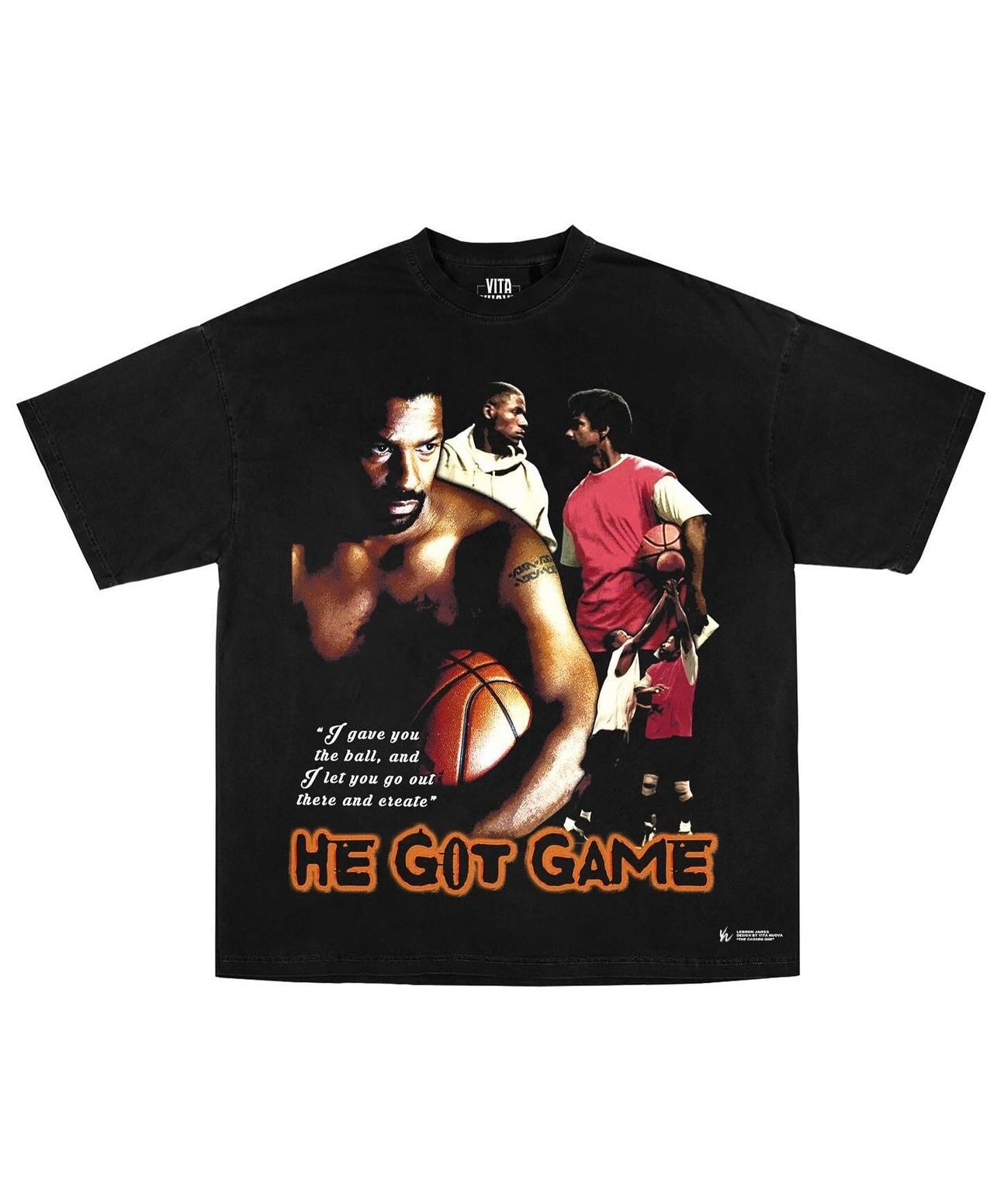 Vita Nuova “He Got Game” Tee *HOOPS DREAM CAPSULE*